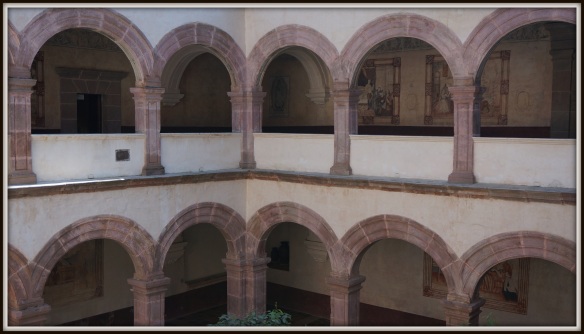 Interior courtyard of the former convent, it is easy to imagine the murmurs of voices past in here.